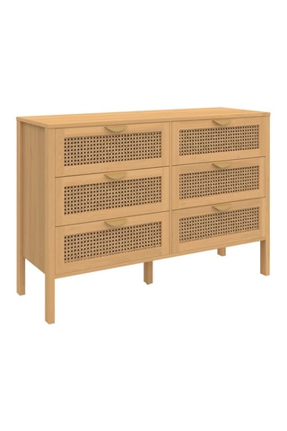 Commode 6 tiroirs Eve - 118 x 80 x 40 cm