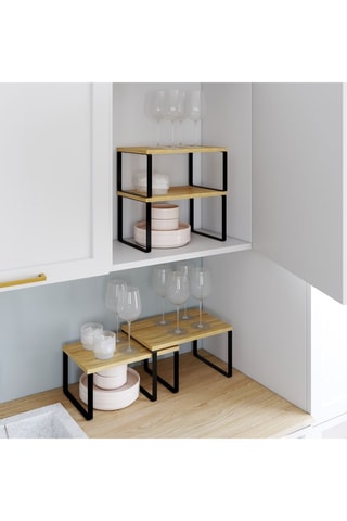 4 étagères de rangement encastrables pour placards