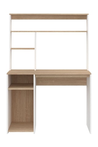 Bureau avec étagères de rangement Danny - 100 x 50 x 143 cm