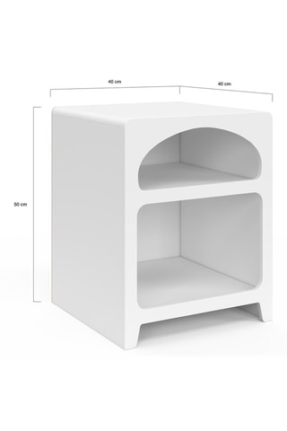 2 tables de chevet - 40 x 50 x 40 cm