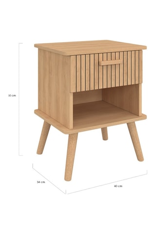 2 tables de chevet Albane - 40 x 50 x 34 cm