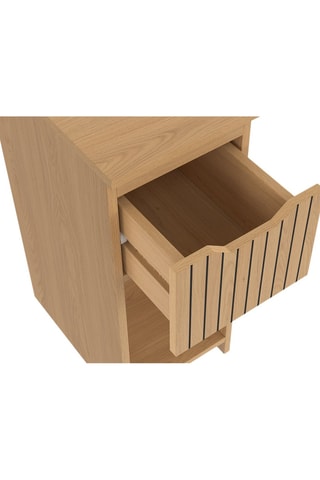 2 tables de chevet 1 tiroir Faustine - 20 x 30 x 49,5 cm