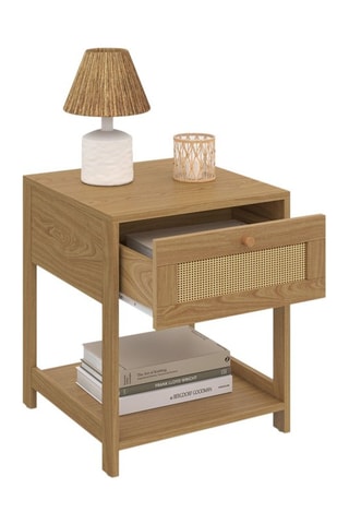 2 tables de chevet 1 tiroir Erin - 40 x 48 x 40 cm