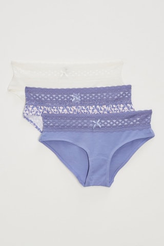 3 shortys Les quotidiens - Blanc