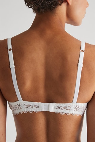 Soutien-gorge Eden - Blanc et beige