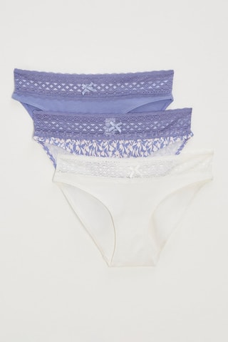 3 culottes Les quotidiens - Blanc