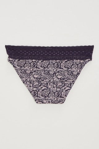 3 culottes Les quotidiens - Noir et rose