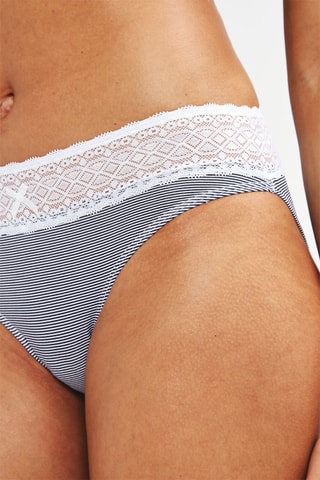 3 culottes Les Cotons Bio - Bleu