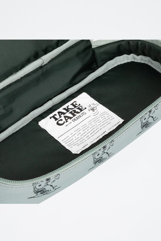 Toilettassen Snoopy en The Peanuts - Zeegroen