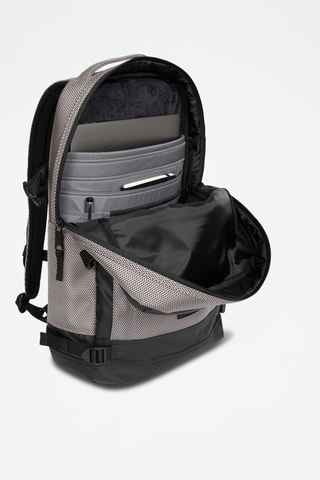 Rugtas Tecum M - Zwart en Lichtgrijs