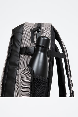 Rugtas Tecum M - Zwart en Lichtgrijs