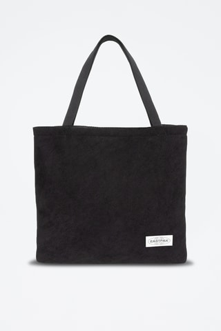 Velours Tote Bag Charli - Zwart