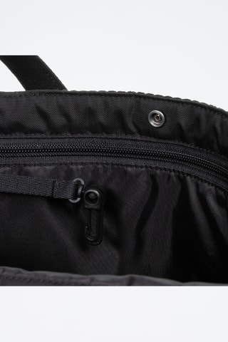 Velours Tote Bag Charli - Zwart