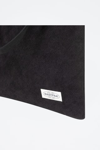 Velours Tote Bag Charli - Zwart