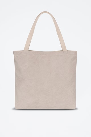 Velours Tote Bag Charli - Beige