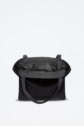 Velours Tote Bag Charli - Zwart