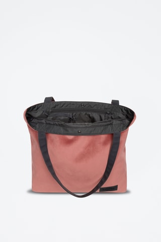 Velours Tote Bag Charli - Steenrood