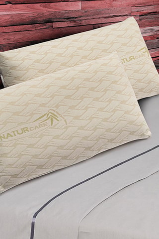 2 Memoryfoamhoofdkussens Nature Care Half-stevig