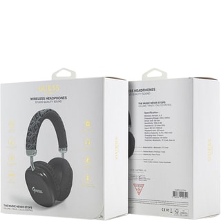 Koptelefoon Guess - Gcube - Bluetooth - Zwart