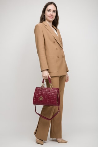 Handtas Bordeauxrood