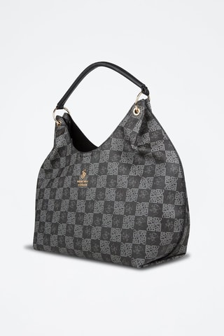 Sac porté épaule - Noir et gris foncé