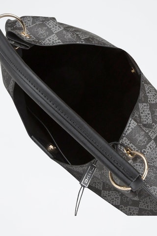 Sac porté épaule - Noir et gris foncé