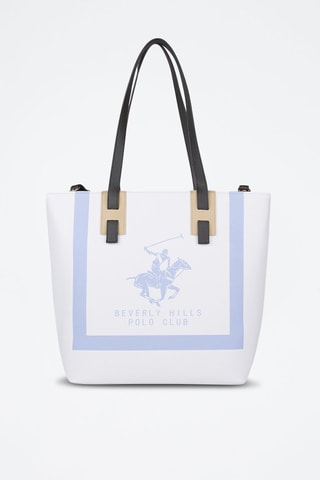 Sac porté épaule Bleu et blanc