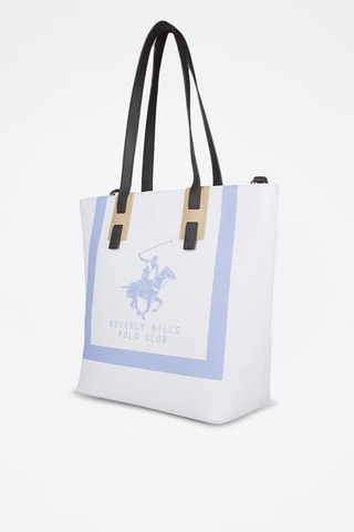 Sac porté épaule Bleu et blanc