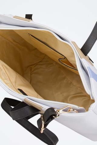 Sac porté épaule Bleu et blanc