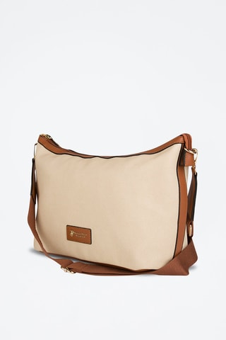 Schoudertas Beige en Bruin