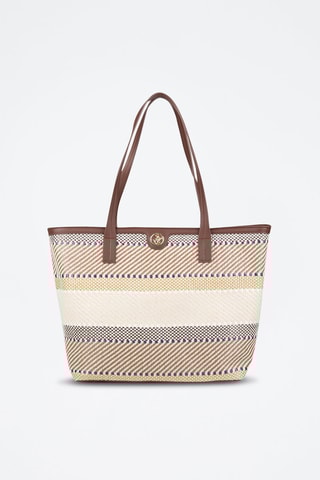 Cabas - Marron et beige