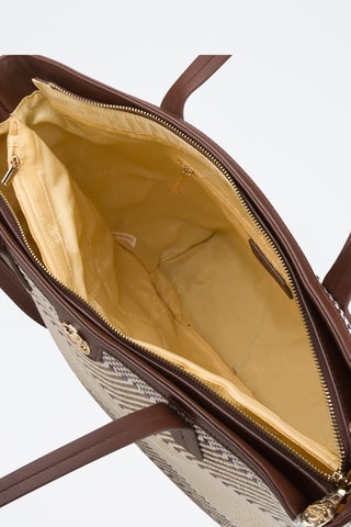 Cabas - Marron et beige