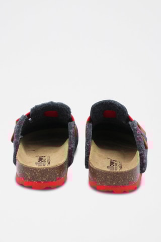 Sabots Rosso - Gris et rouge