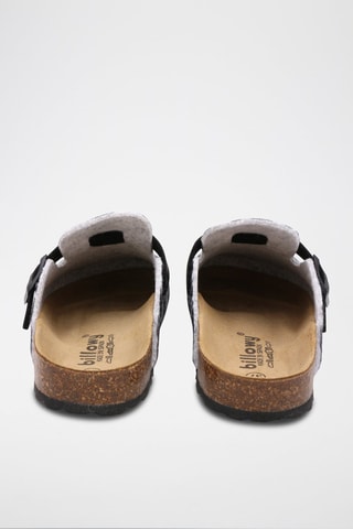 Sabots Rosso - 
Ecru et noir