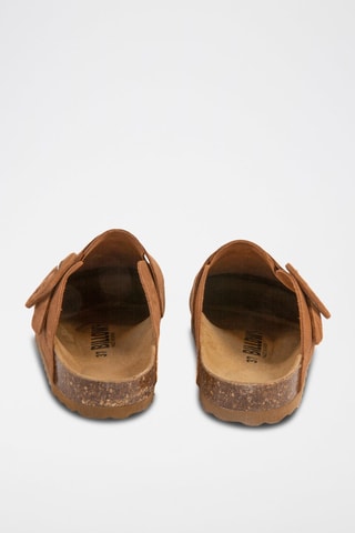 Sabots en nubuck - Camel