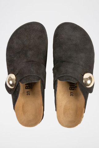 Sabots en cuir - Noir