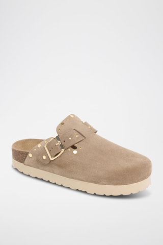 Sabots en cuir - Marron