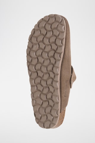 Sabots en nubuck Zueco - Marron