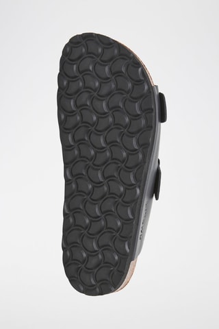 Sandales plateformes en cuir - Noir