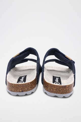 Mules - Bleu marine chiné