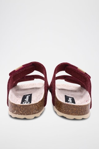 Mules - Bordeaux chiné