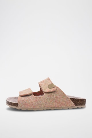 Mules - Saumon chiné