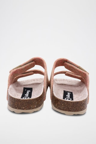 Mules - Saumon chiné