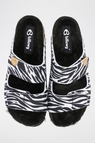 Mules - Blanc et noir