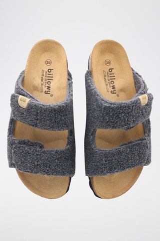 Mules Rosso - Anthracite