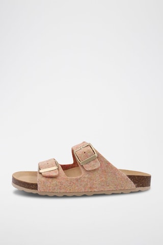 Mules - Saumon chiné