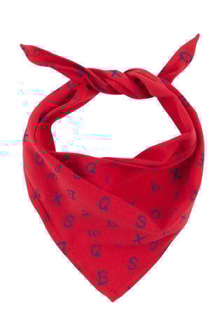 2 bandanas - Rouge et blanc