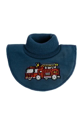 Plastron - Bleu pétrole