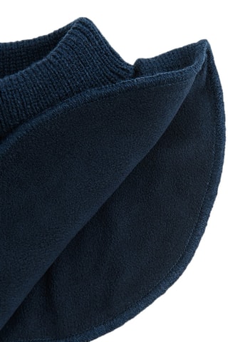 Col plastron - Bleu marine