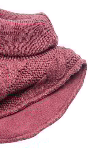 Col roulé Rose foncé